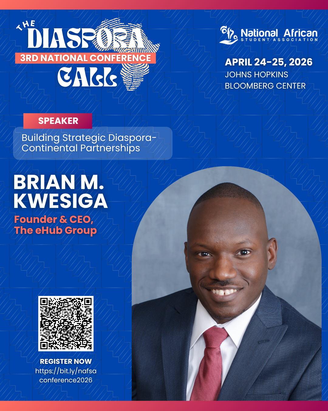Brian M. Kwesiga — Speaker, NAfSA Conference 2026
