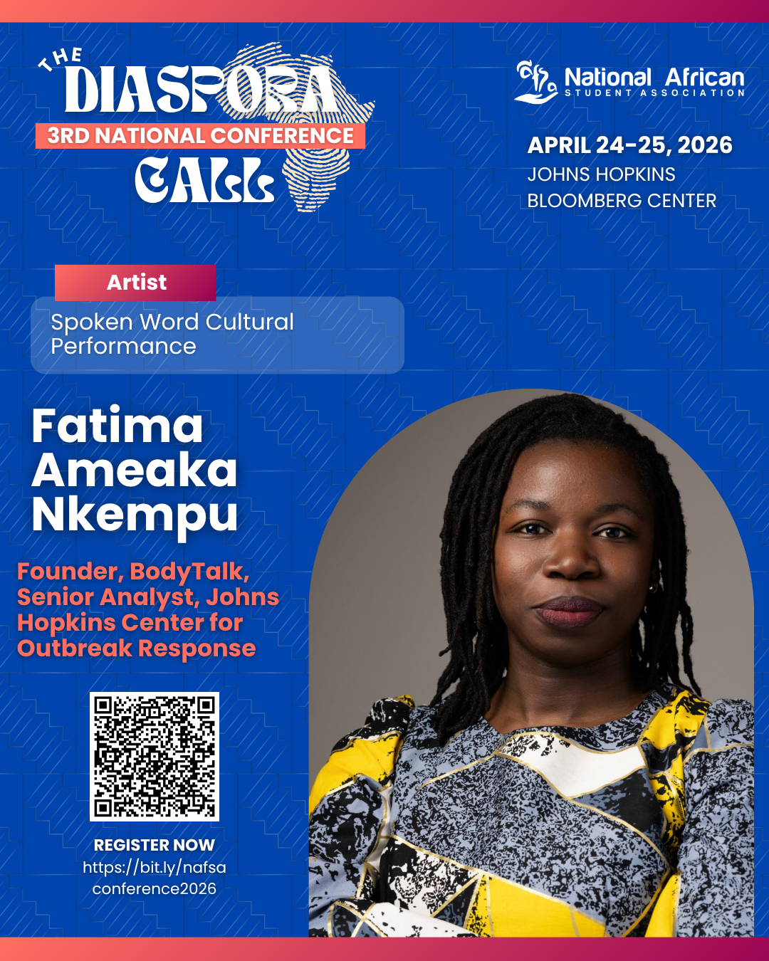 Fatima Ameaka Nkempu — Artist, NAfSA Conference 2026