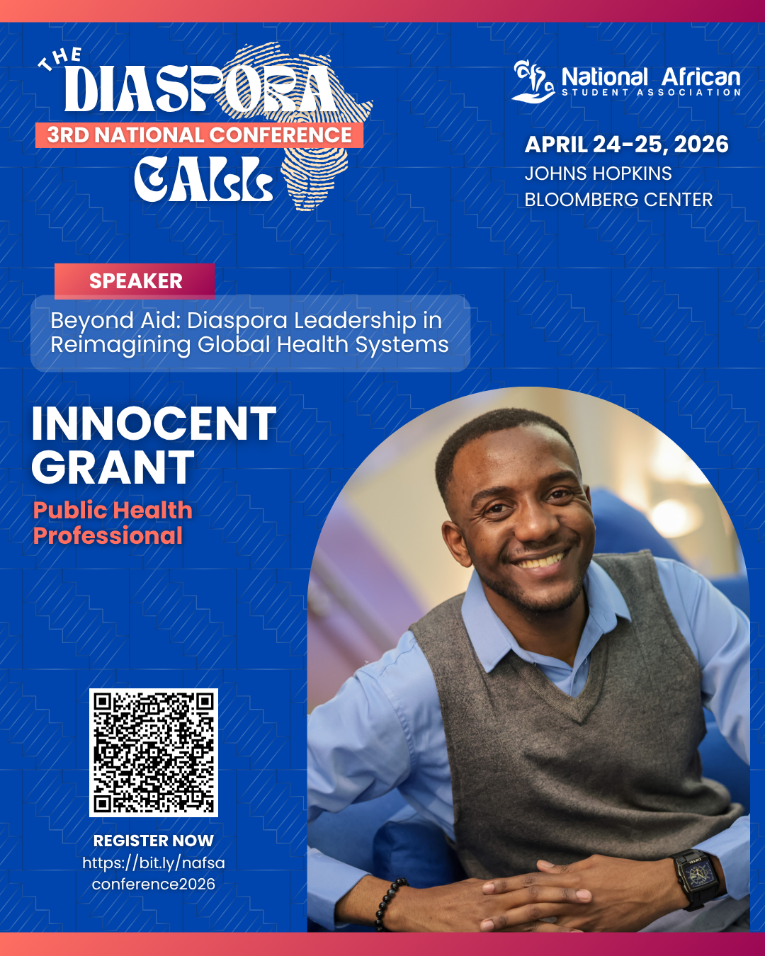 Innocent Grant — Speaker, NAfSA Conference 2026