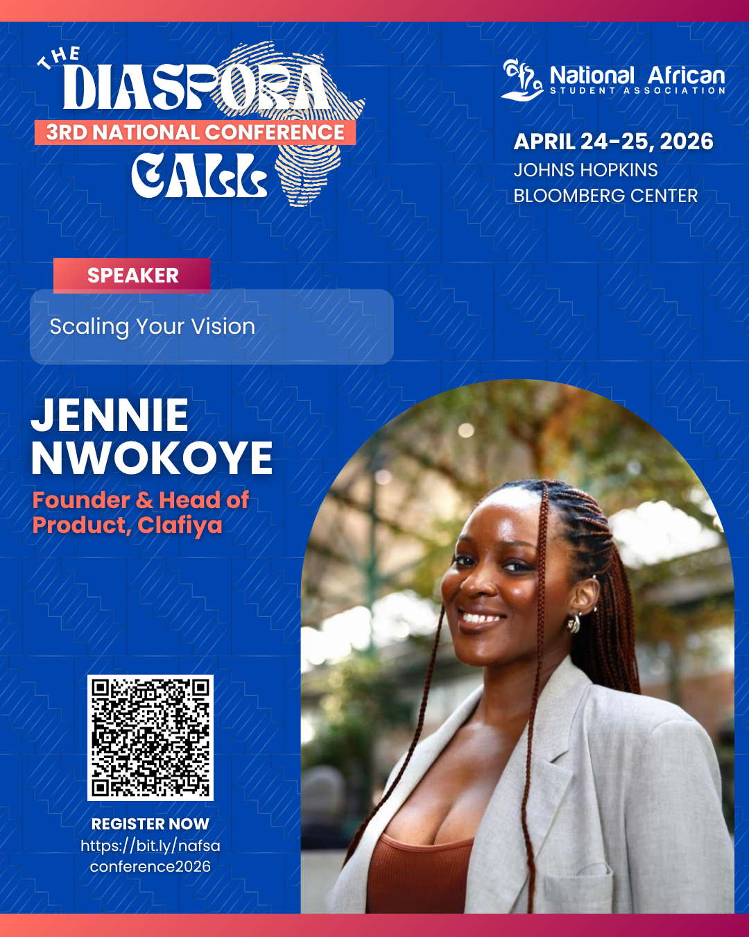 Jennie Nwokoye — Speaker, NAfSA Conference 2026