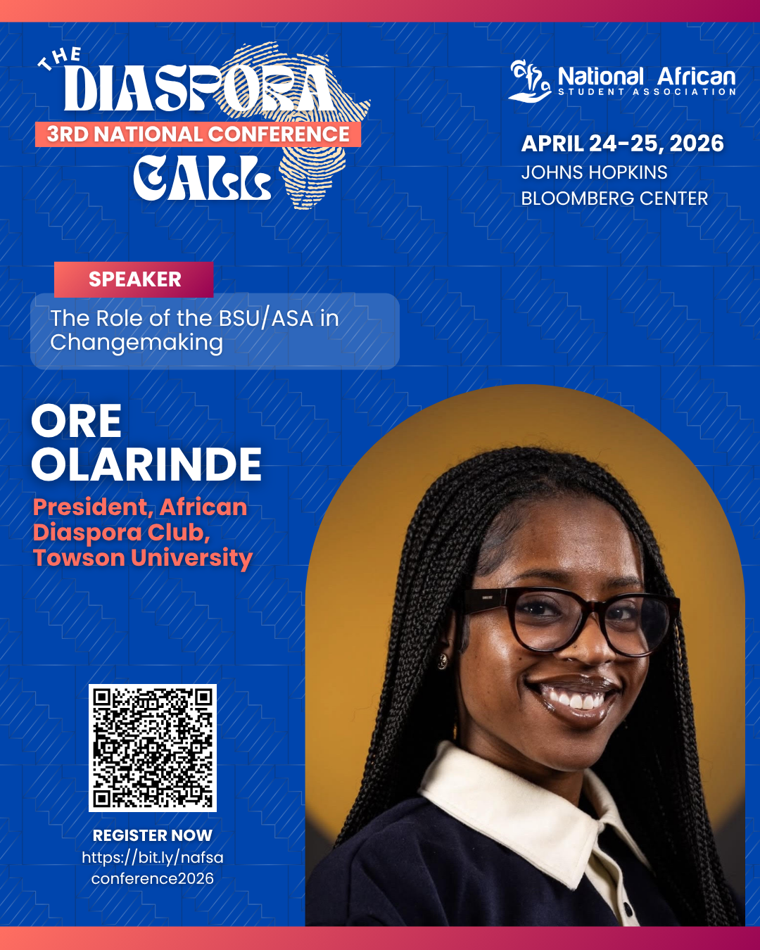 Ore Olarinde — Speaker, NAfSA Conference 2026