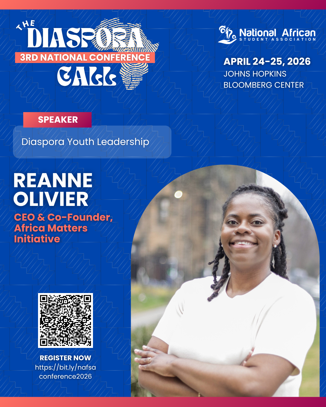 Reanne Olivier — Speaker, NAfSA Conference 2026