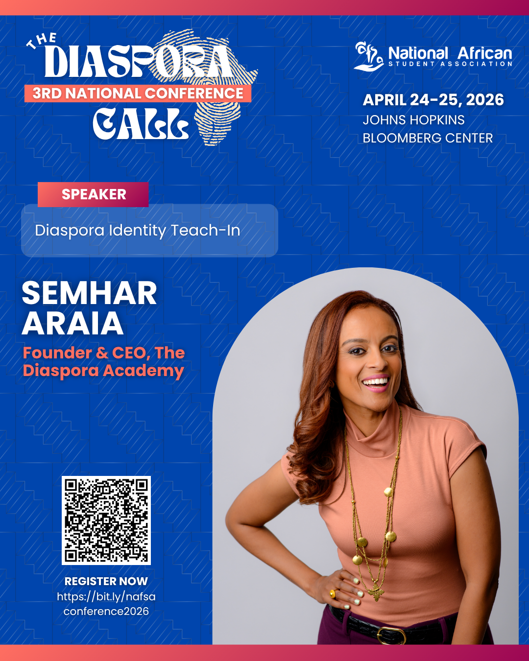 Semhar Araia — Speaker, NAfSA Conference 2026