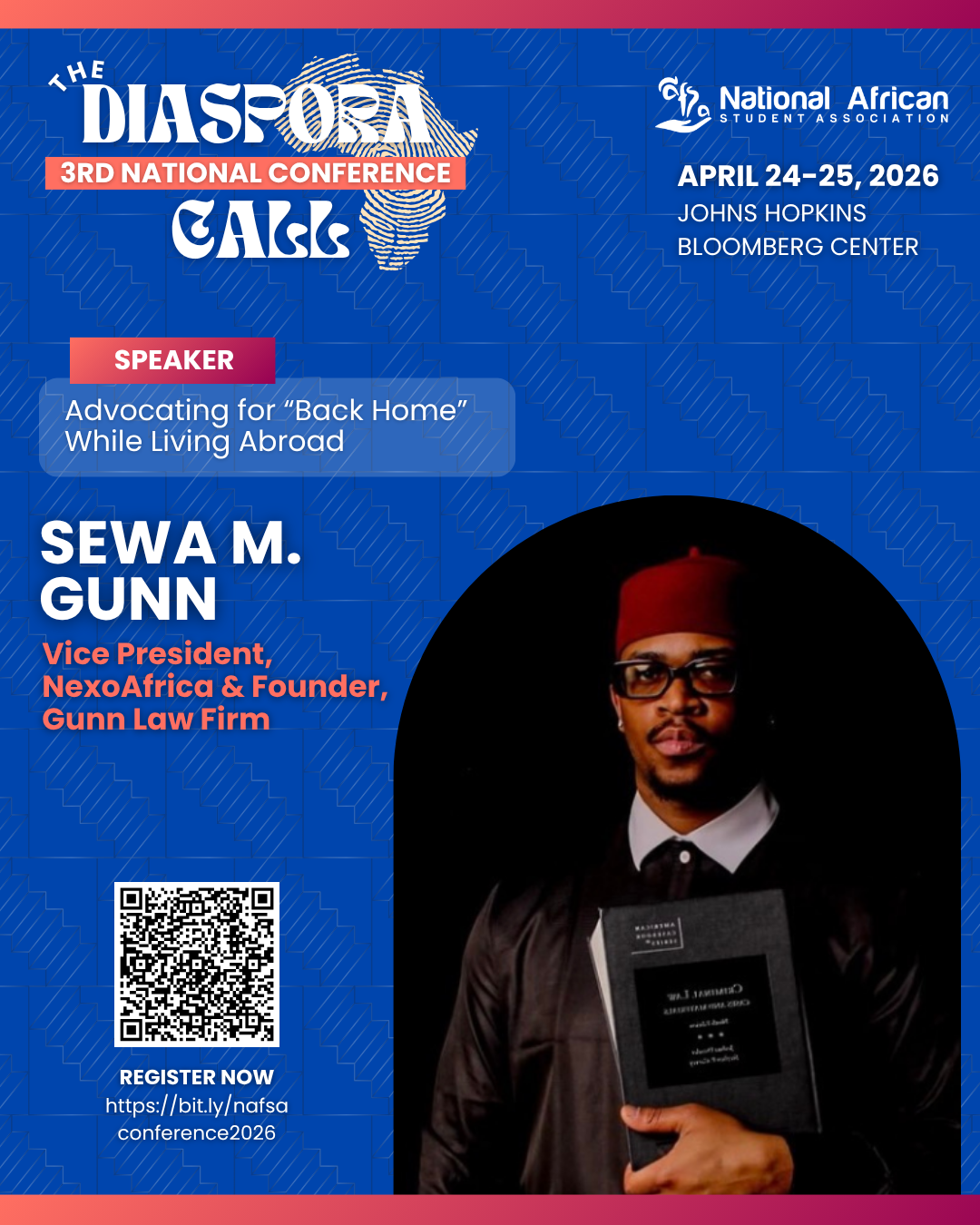 Sewa M. Gunn — Speaker, NAfSA Conference 2026