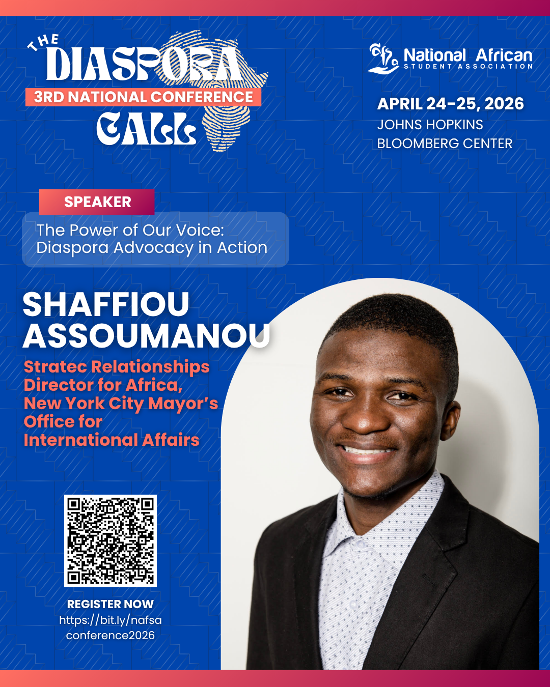 Shaffiou Assoumanou — Speaker, NAfSA Conference 2026