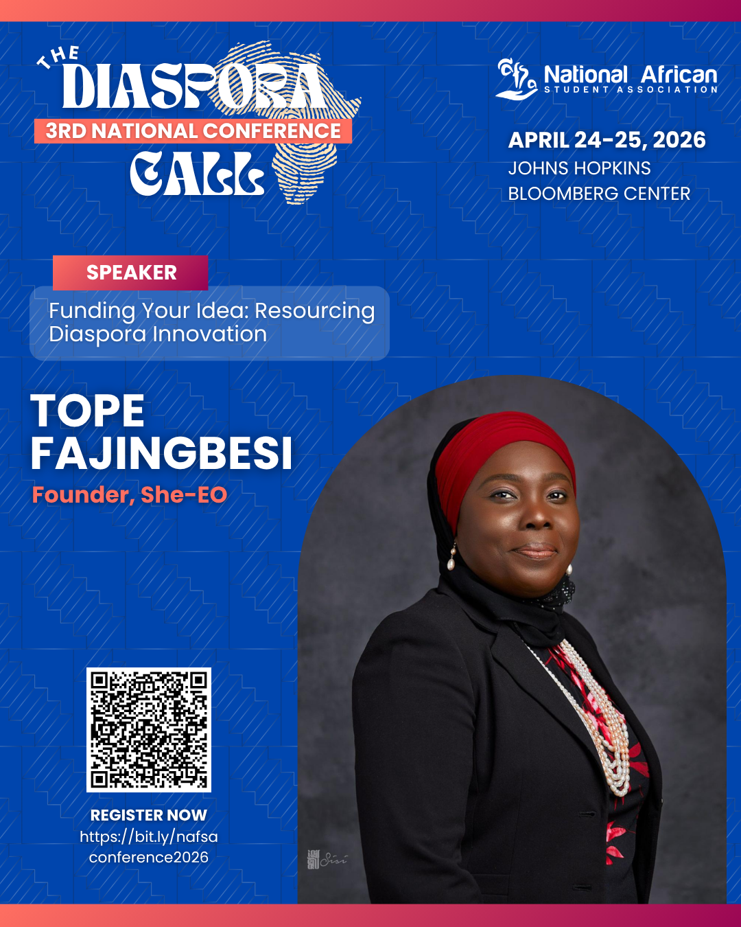Tope Fajingbesi — Speaker, NAfSA Conference 2026