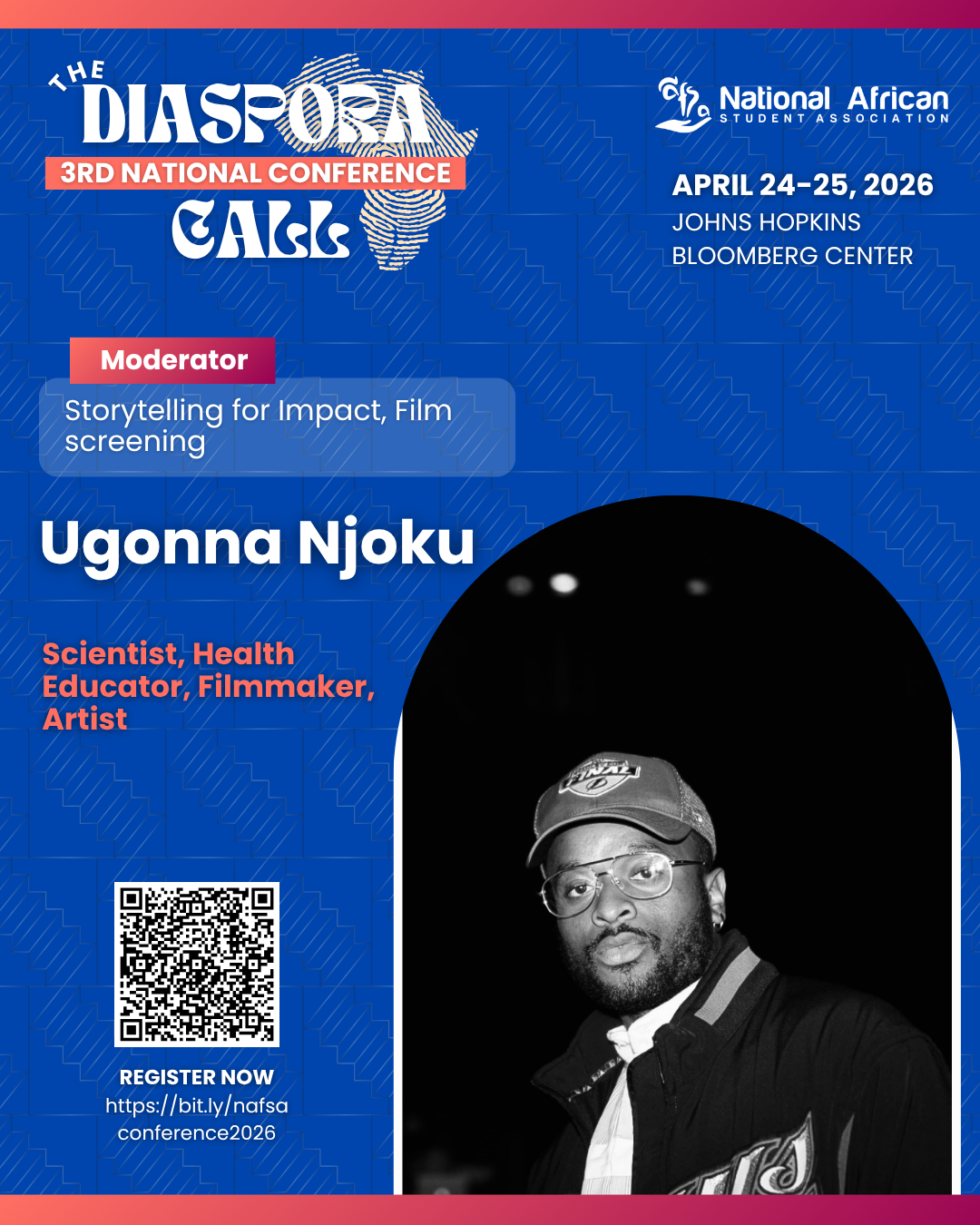 Ugonna Njoku — Moderator & Filmmaker, NAfSA Conference 2026