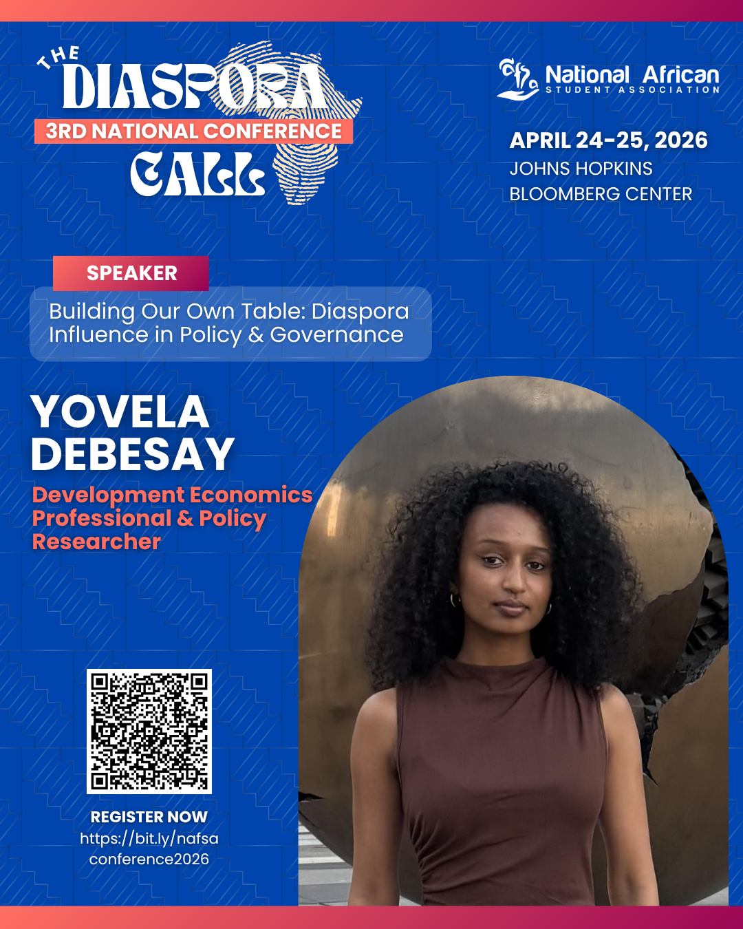 Yovela Debesay — Speaker, NAfSA Conference 2026